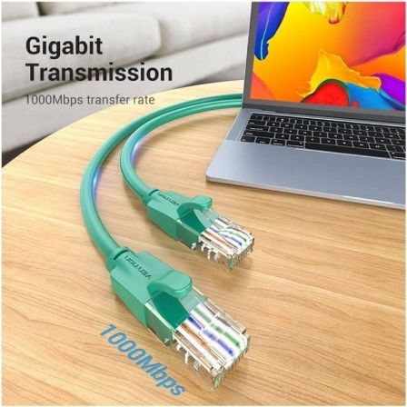 Vention Cable de Red RJ45 UTP IBEGH Cat.6 2m Verde